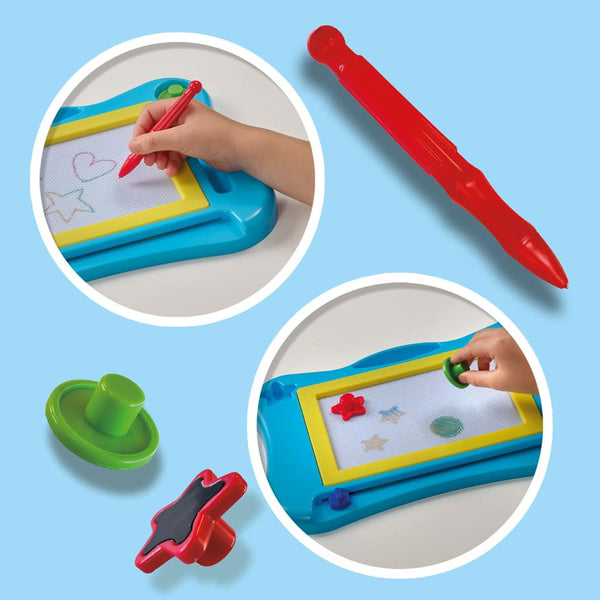 Magnetisk Tegnetavle med Farver