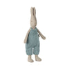 Klassisk Kanin med Strikket Overalls (Str. 1)