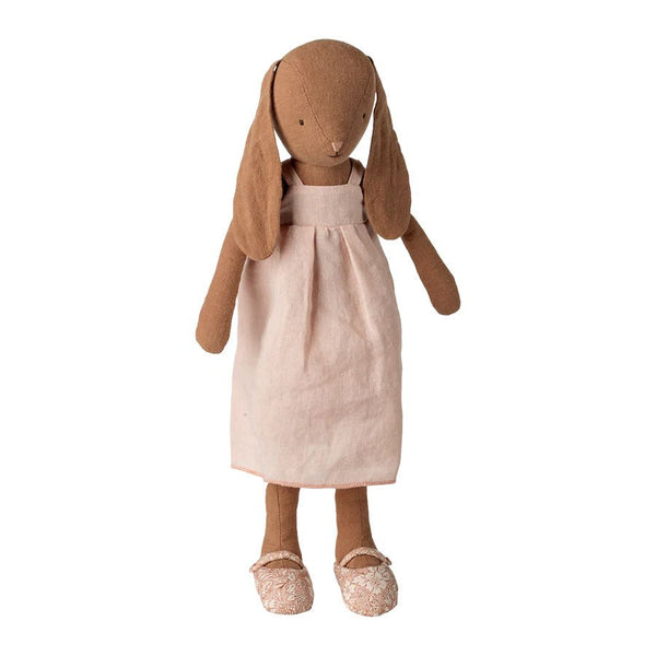 Kanin i Brun med Kjole og Sko (Str. 3)