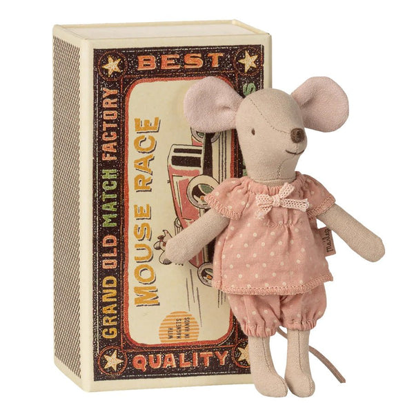 Storesøster Mus i Tændstikæske