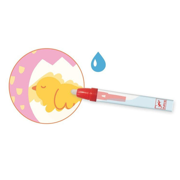 Mal Med Vand "Borte Tit Tit i Haven"