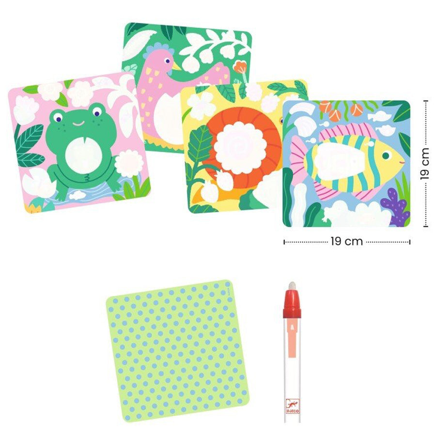 Mal Med Vand "Borte Tit Tit i Haven"