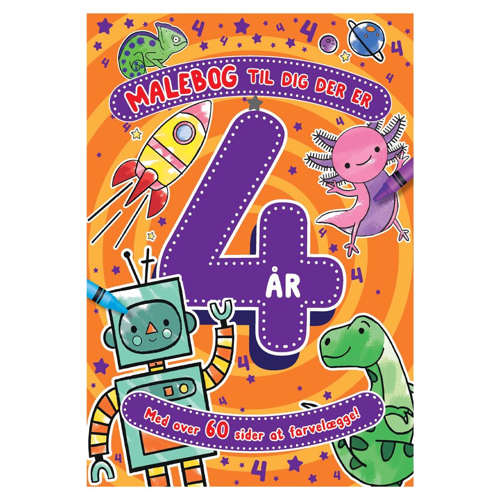 Malebog Til Dig Der Er 4 År
