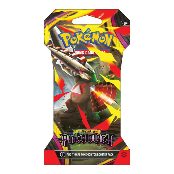 Mega Evolution Pitch Black ME05 Sleeved Booster