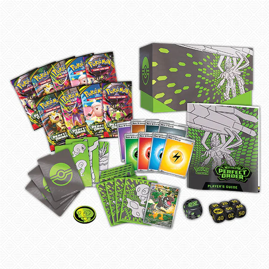 Mega Evolutions Elite Trainer Box ME03, Perfect Order: Zygarde