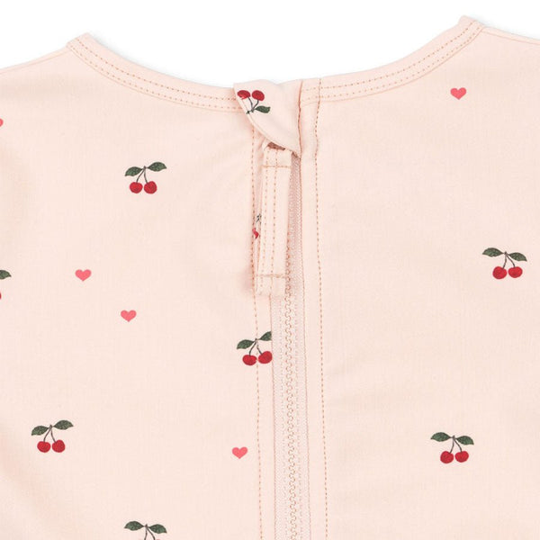 Merle Svømme Onesie i Cherry Coeur Rose
