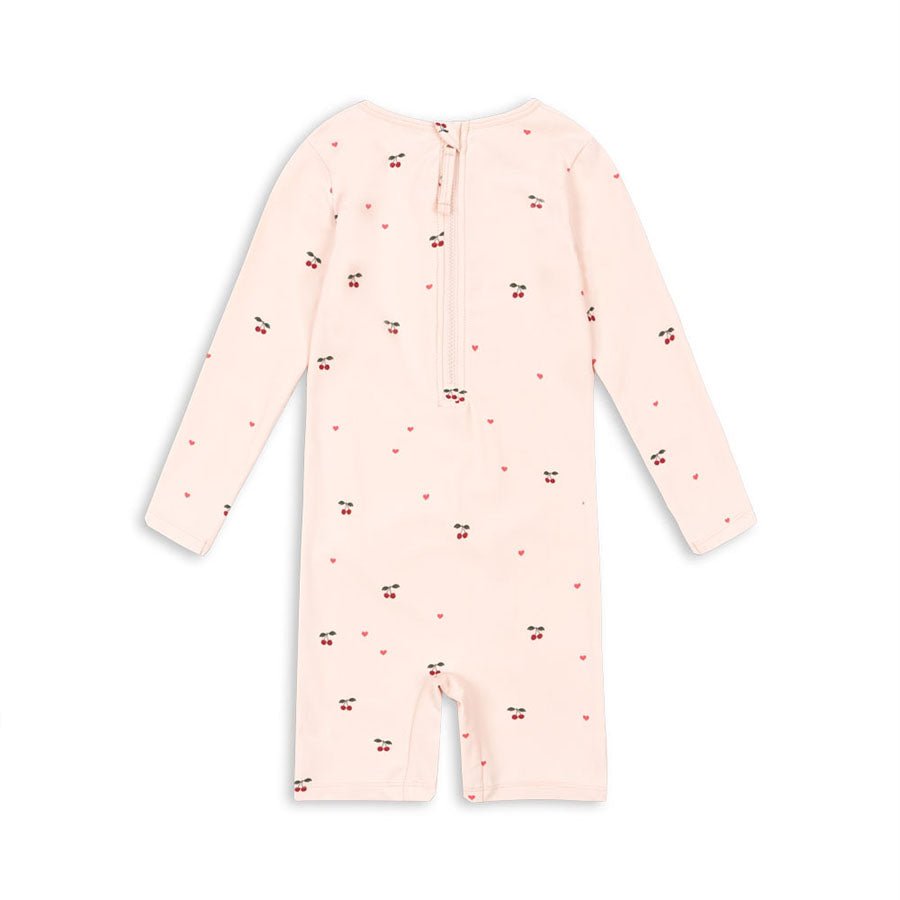 Merle Svømme Onesie i Cherry Coeur Rose