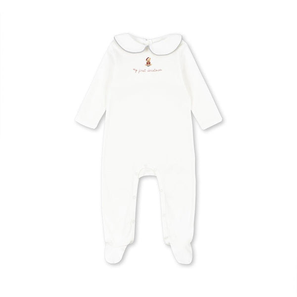 Min Første Jule Onesie i Optic White