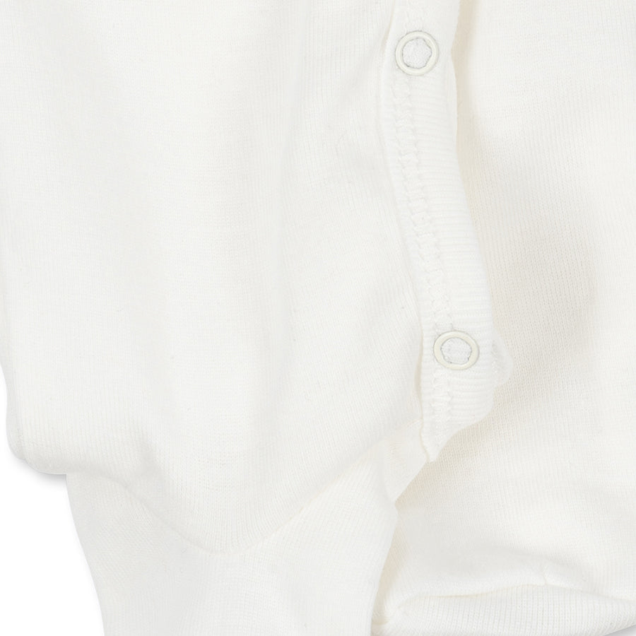 Min Første Jule Onesie i Optic White