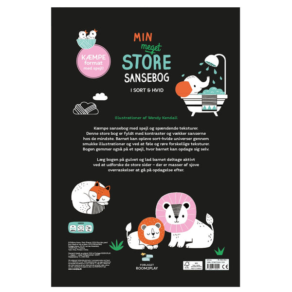 Min Meget Store Sansebog "I Sort & Hvid"