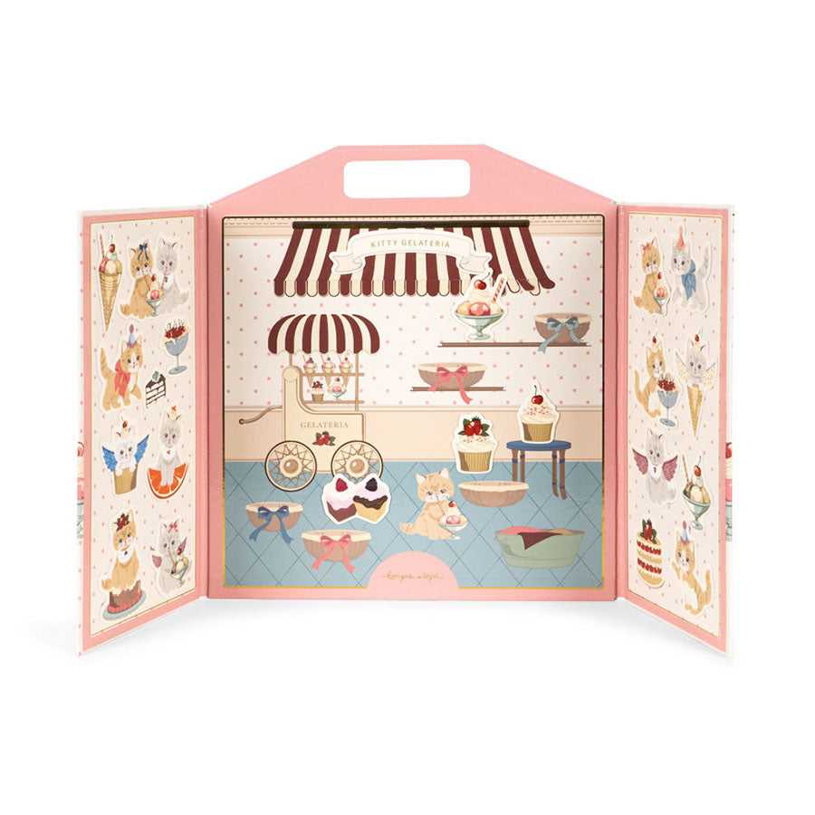 Mit Stickers Univers med Kitty Friends