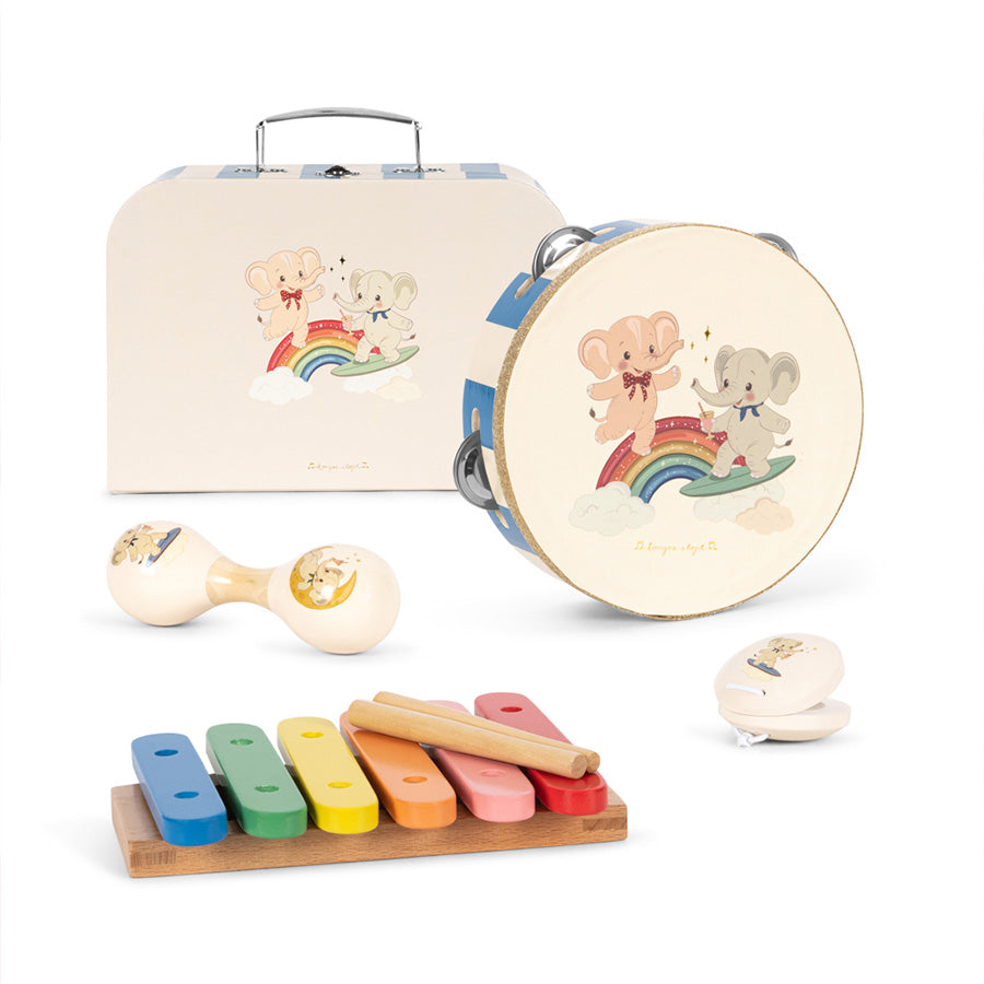 Musiksæt med Elefant