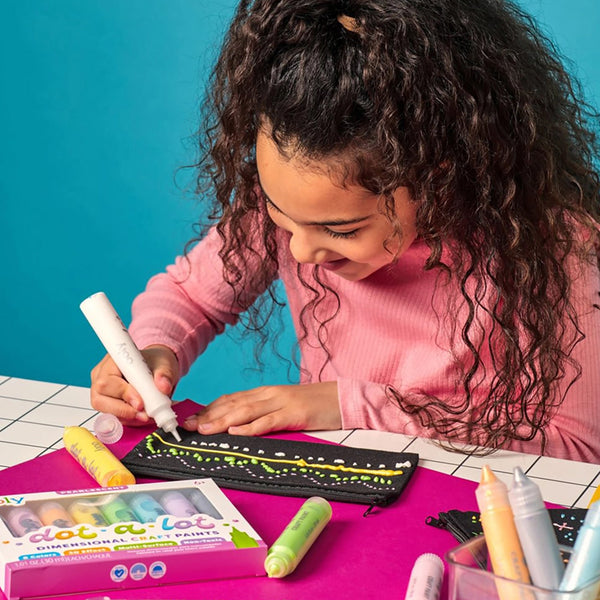 OOLY - 3D Effekt Prikmaling 8 Stk, Dot-a-lot bright