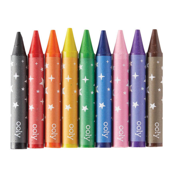 OOLY - Farvekridt Og Malebog, Safari - Carry Along