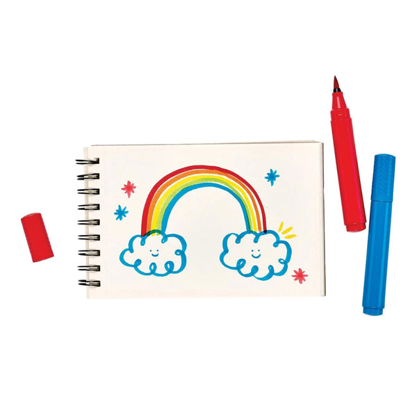 OOLY - Jumbo Penseltusser 10 Stk, Afvaskelige - Big Bright Brush