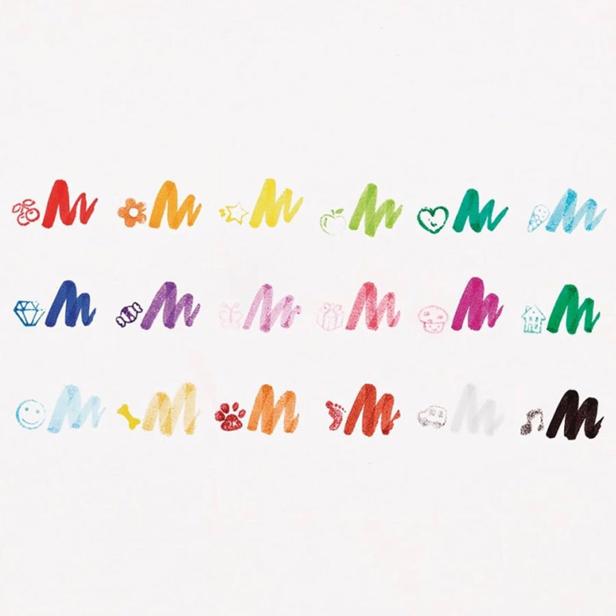 OOLY - Penseltusser Med Stempel 18 Stk