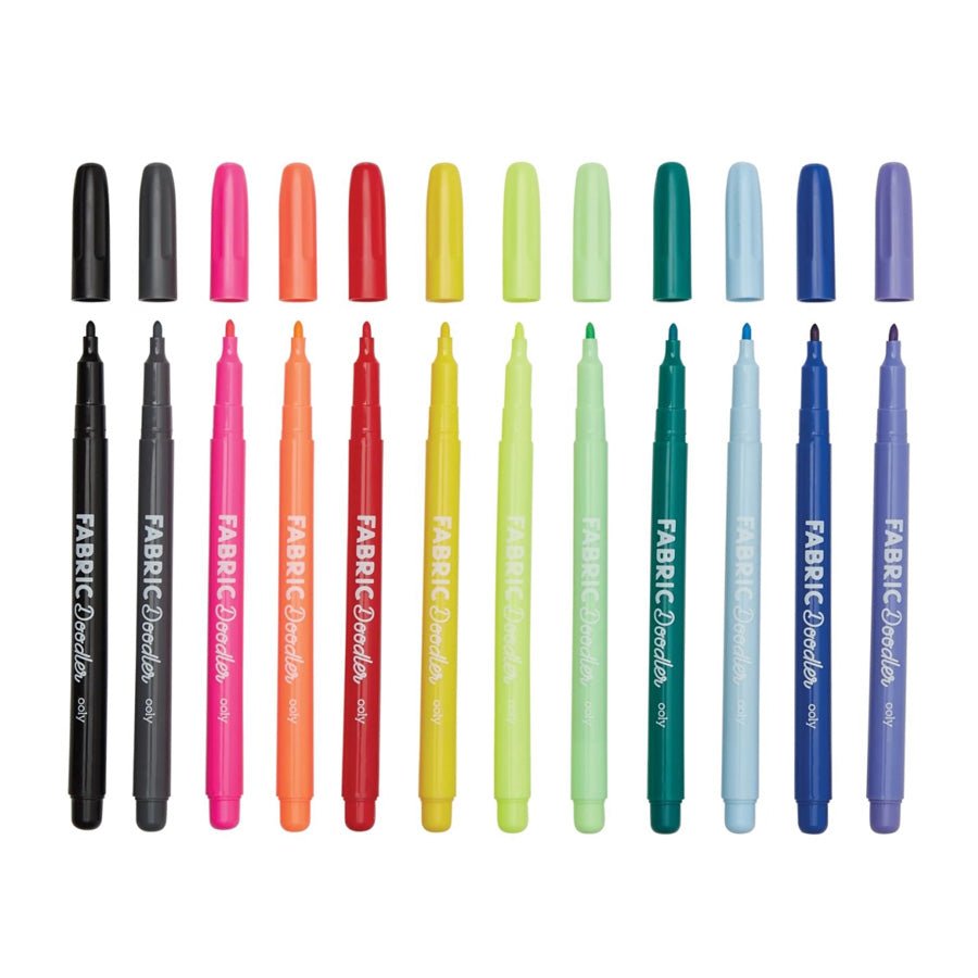 OOLY - Tekstil Tusser 12 Stk, Doodlers