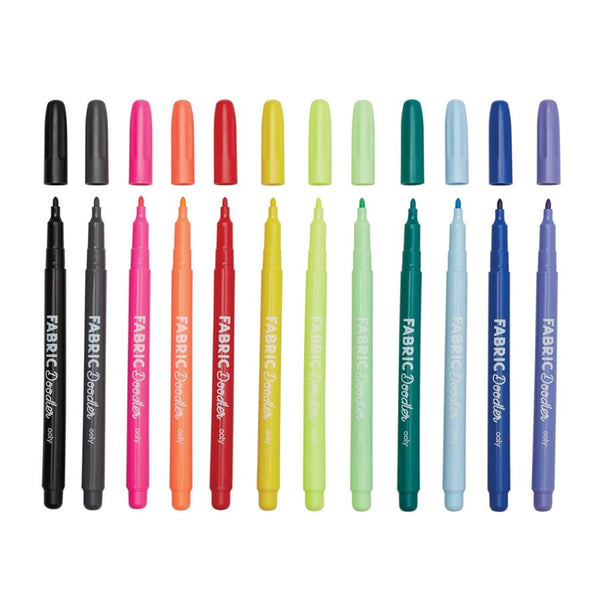 OOLY - Tekstil Tusser 12 Stk, Doodlers