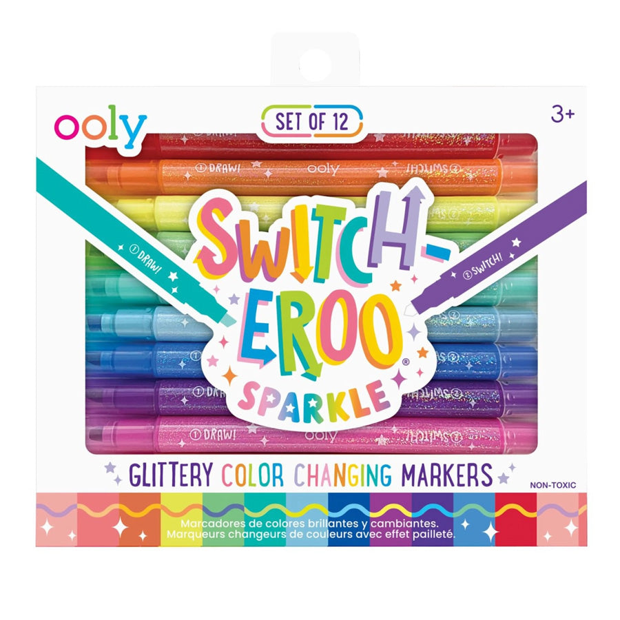 OOLY - Tryletusser 12 Stk, Switch-eroo Glitter