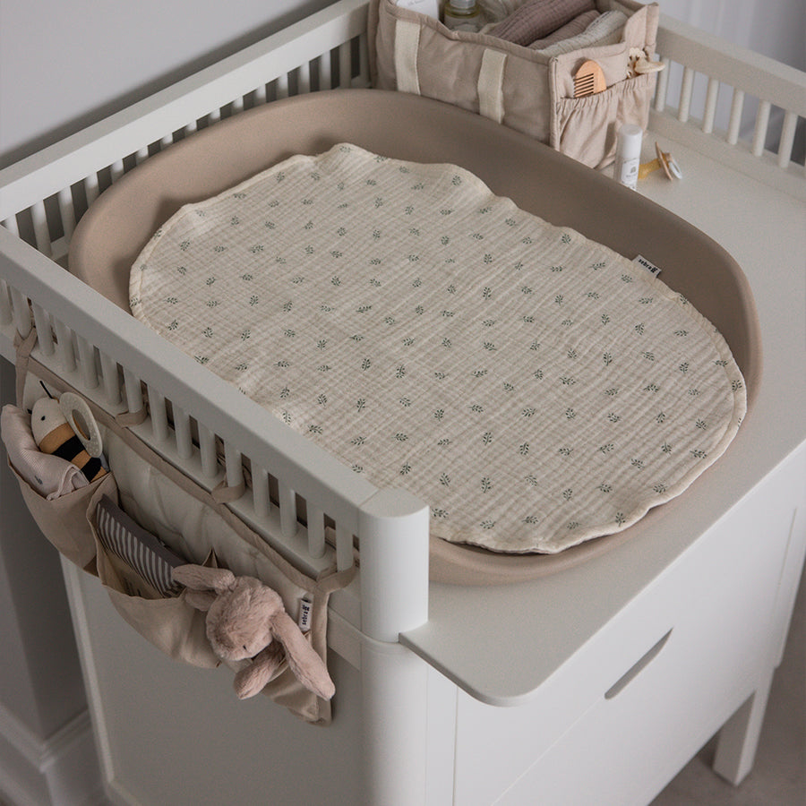 Opbevaringsophæng med 3 Lommer i Morning Beige