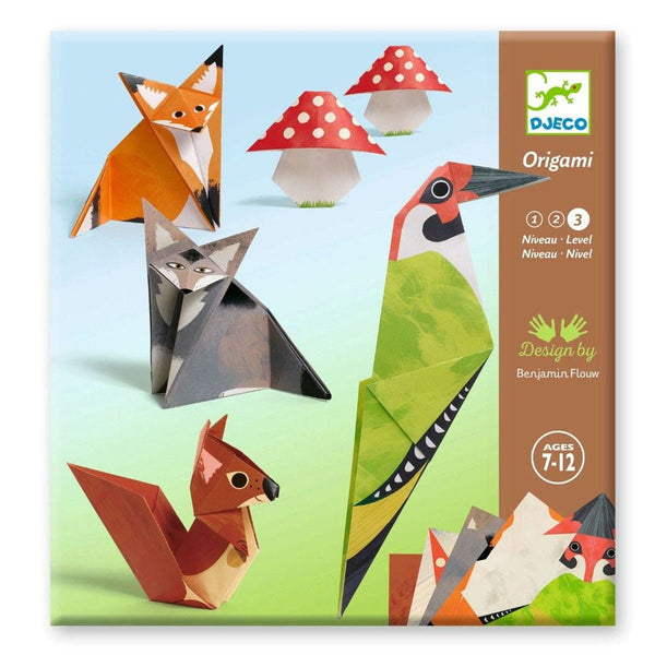 Origami med Skoven på Niveau 3