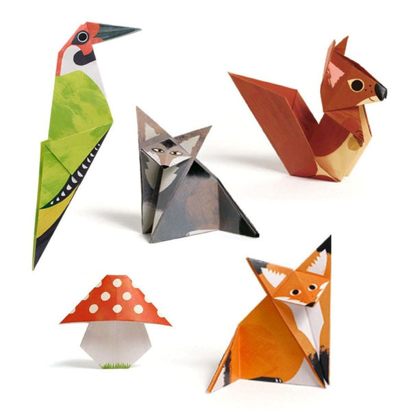 Origami med Skoven på Niveau 3