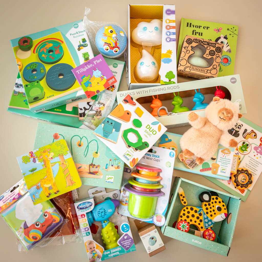 Pakkekalender 24 gaver, 1-3 år
