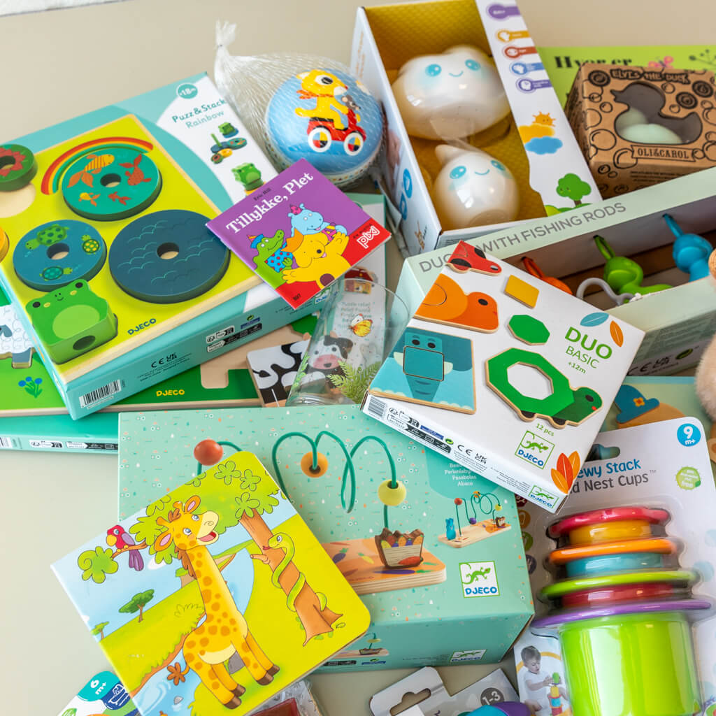 Pakkekalender 24 gaver, 1-3 år