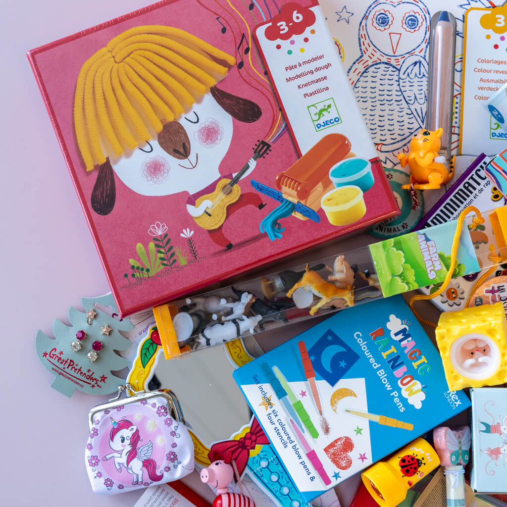 Pakkekalender 24 gaver, pige 3-4 år