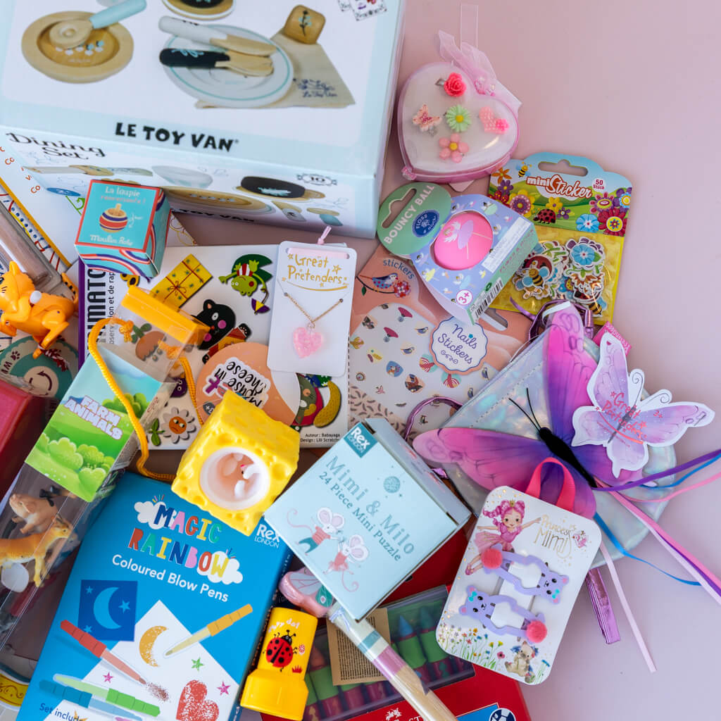 Pakkekalender 24 gaver, pige 3-4 år