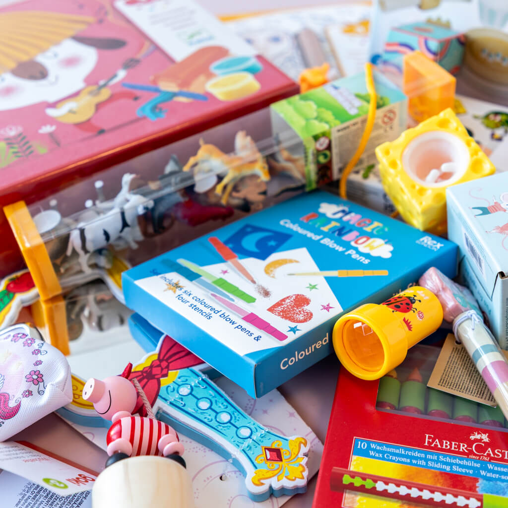 Pakkekalender 24 gaver, pige 3-4 år