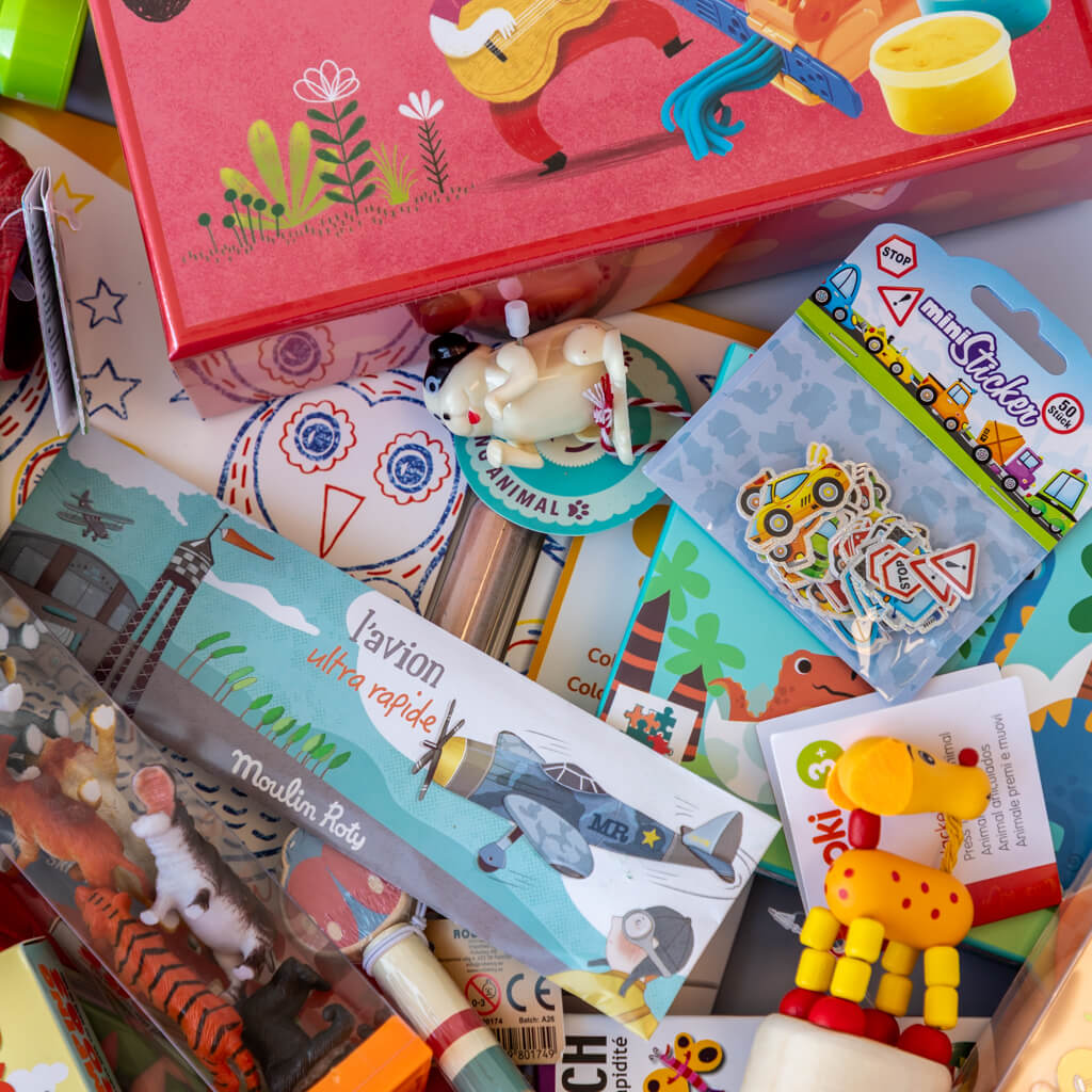 Pakkekalender 24 gaver, dreng 3-4 år