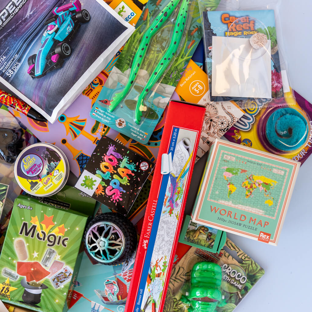 Pakkekalender 24 gaver, dreng 7-8 år
