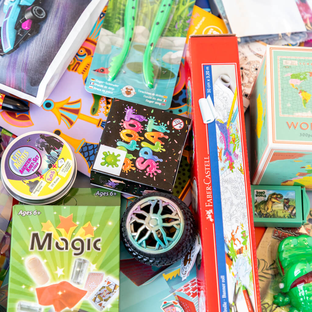 Pakkekalender 24 gaver, dreng 7-8 år