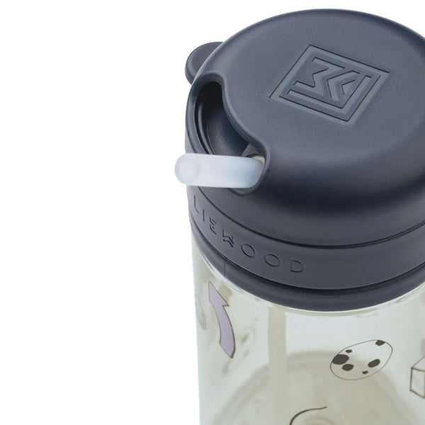 Pavia Tritan Kop med Sugerør i Play/Dusty Peppermint (500 ml)