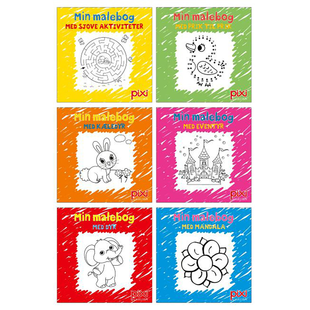 Pixibog Min Malebog med Mandala