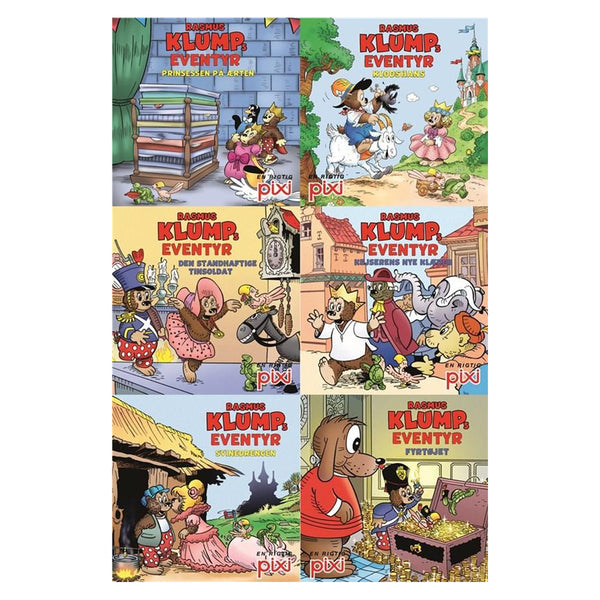 Pixibog Rasmus Klumps eventyr F