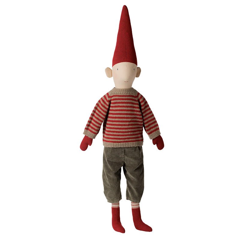 Pixy Dreng Stribet Strikket Sweater (str. 5)