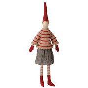 Pixy Pige Stribet Strikket Sweater (str. 3)