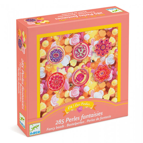 Plastperler med Blomster