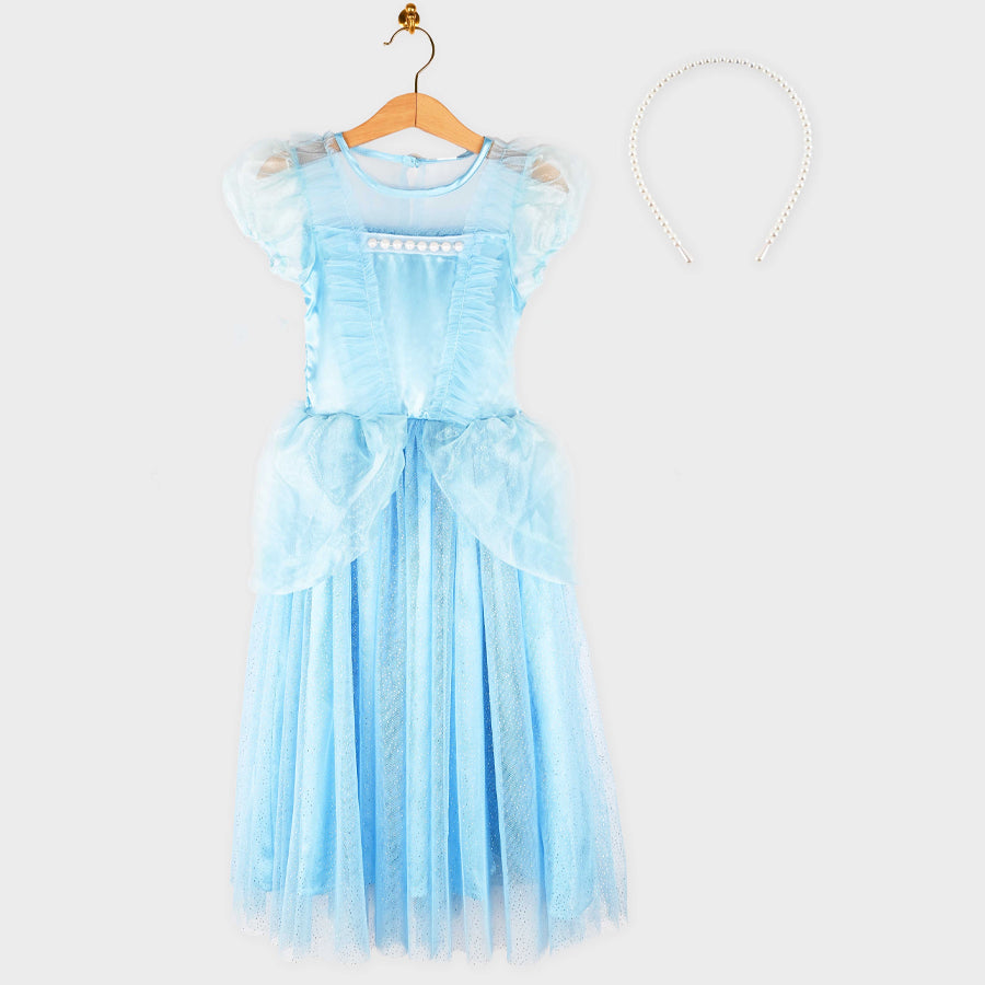 Prinsessekjole Med Tiara