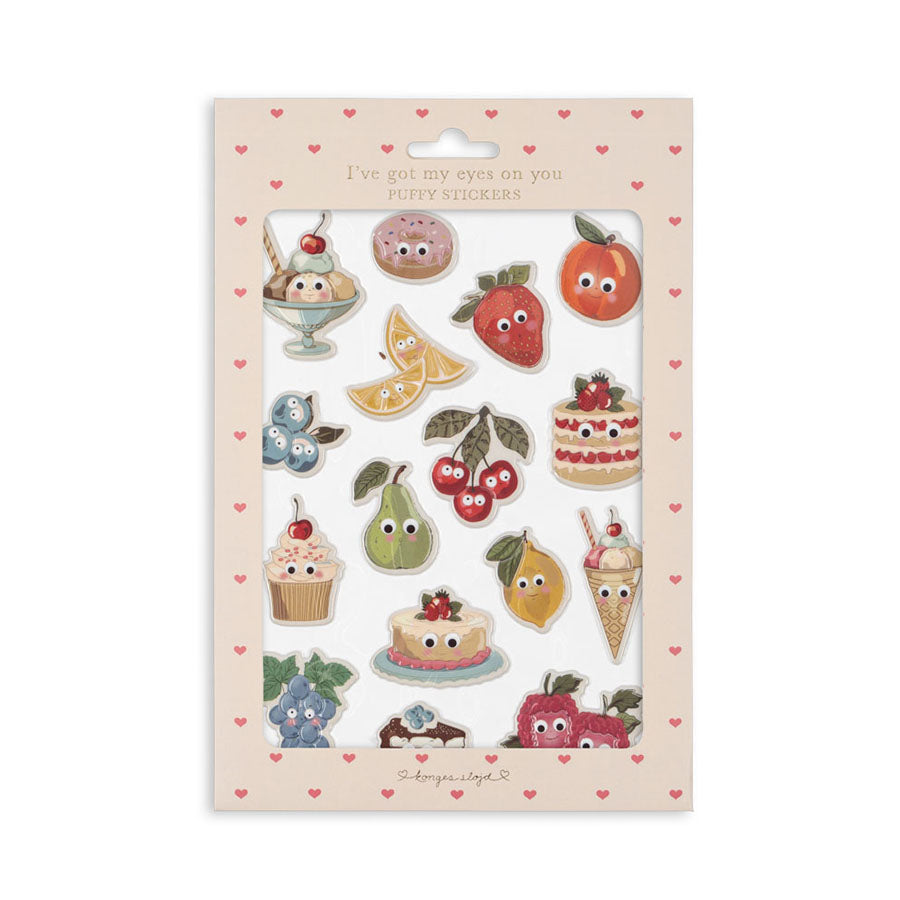 Puffy Stickers med Fruity