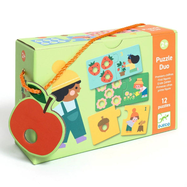 Puzzle Duo med Tal