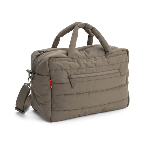 Quiltet Pusletaske i Taupe