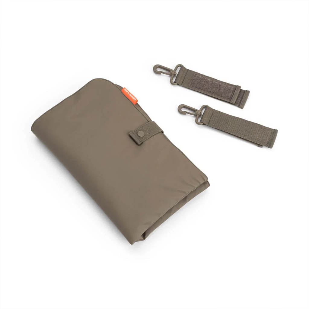 Quiltet Pusletaske i Taupe