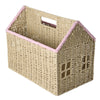 Rice opbevaringshus til bøger, pink