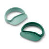 Riven 2-Pak Børnesikret Kniv i Peppermint/Garden Green
