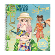 Safari Dress Me Up Stickersbog