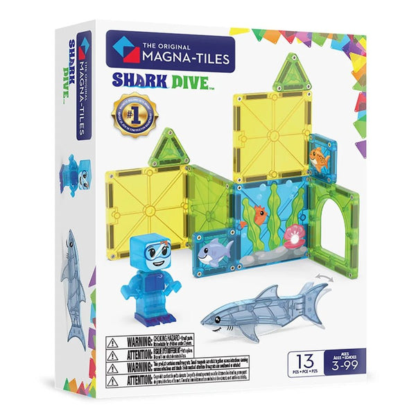Shark Dive Magnetisk Byggesæt (13 dele)