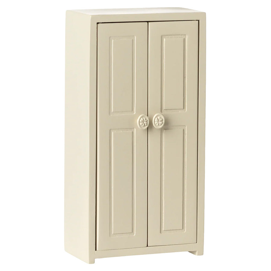 Skab til Maileg Mus i Råhvid